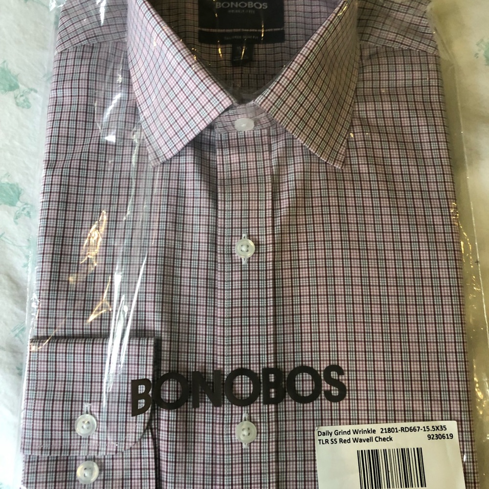 Brand new Bonobos men’s dress shirt